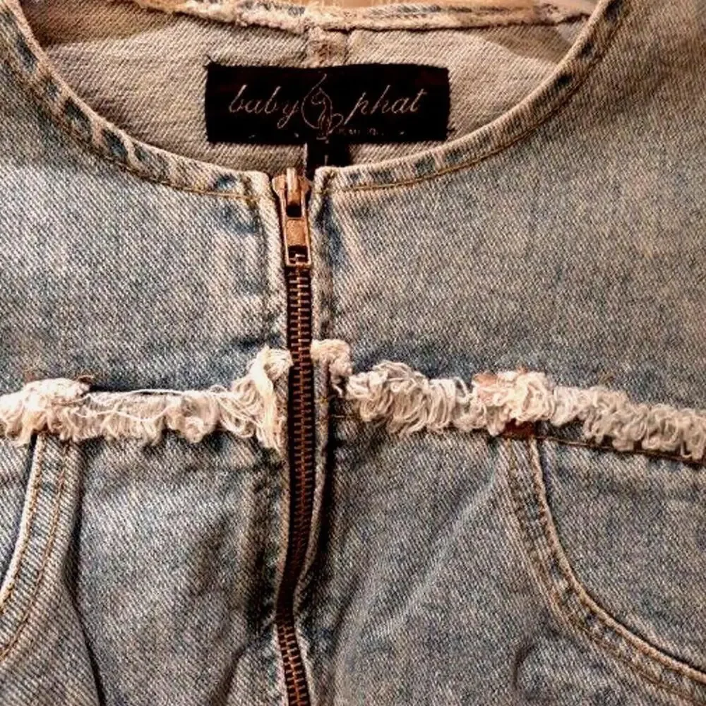 Perfect condition barely worn denim​​ - Picture 7 of 8